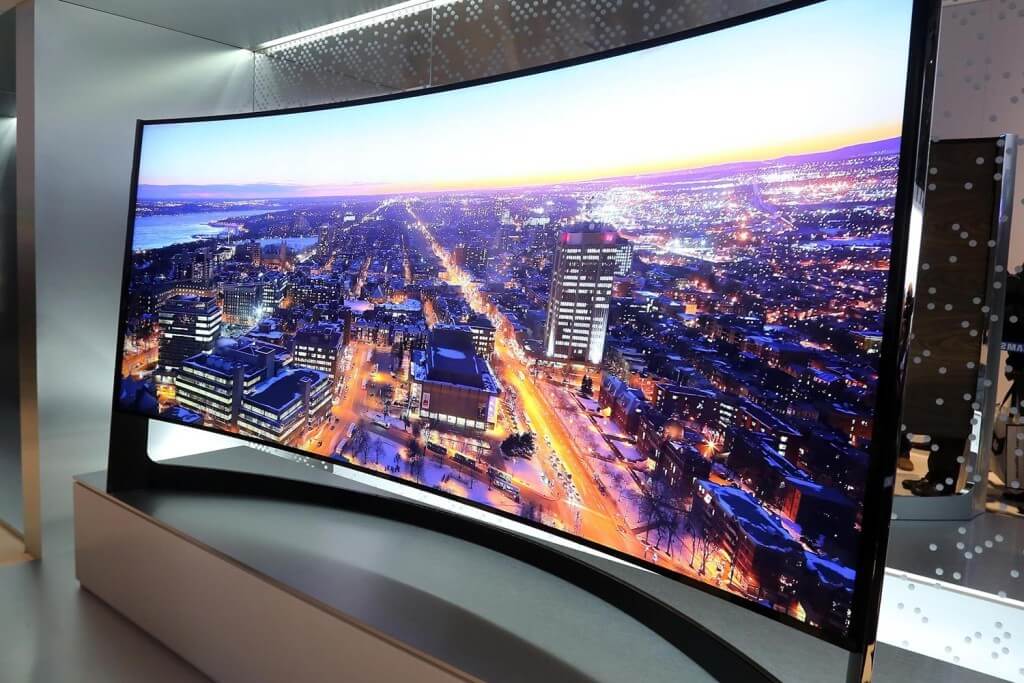 curved tv screen technology