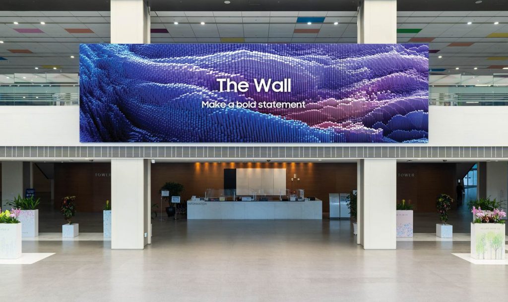 2021 The Wall Samsung's 1000-inch big TV